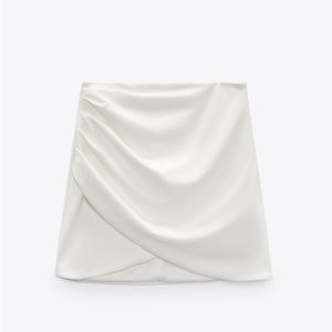 FALDA WHITE MINI SKIRT - ZARA